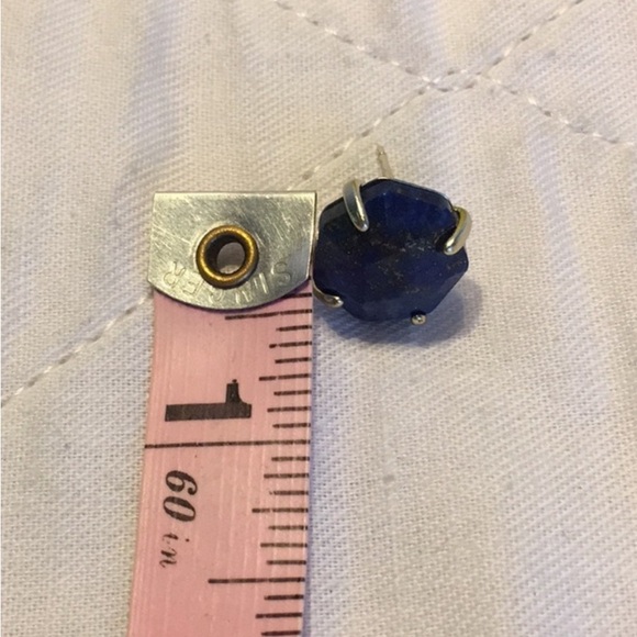 Kendra Scott Blue Oversized Stud Earrings NWT - Picture 11 of 15